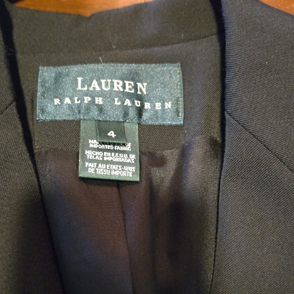 Ralph Lauren Elegant Black Blazer #927 - Picture 6 of 9